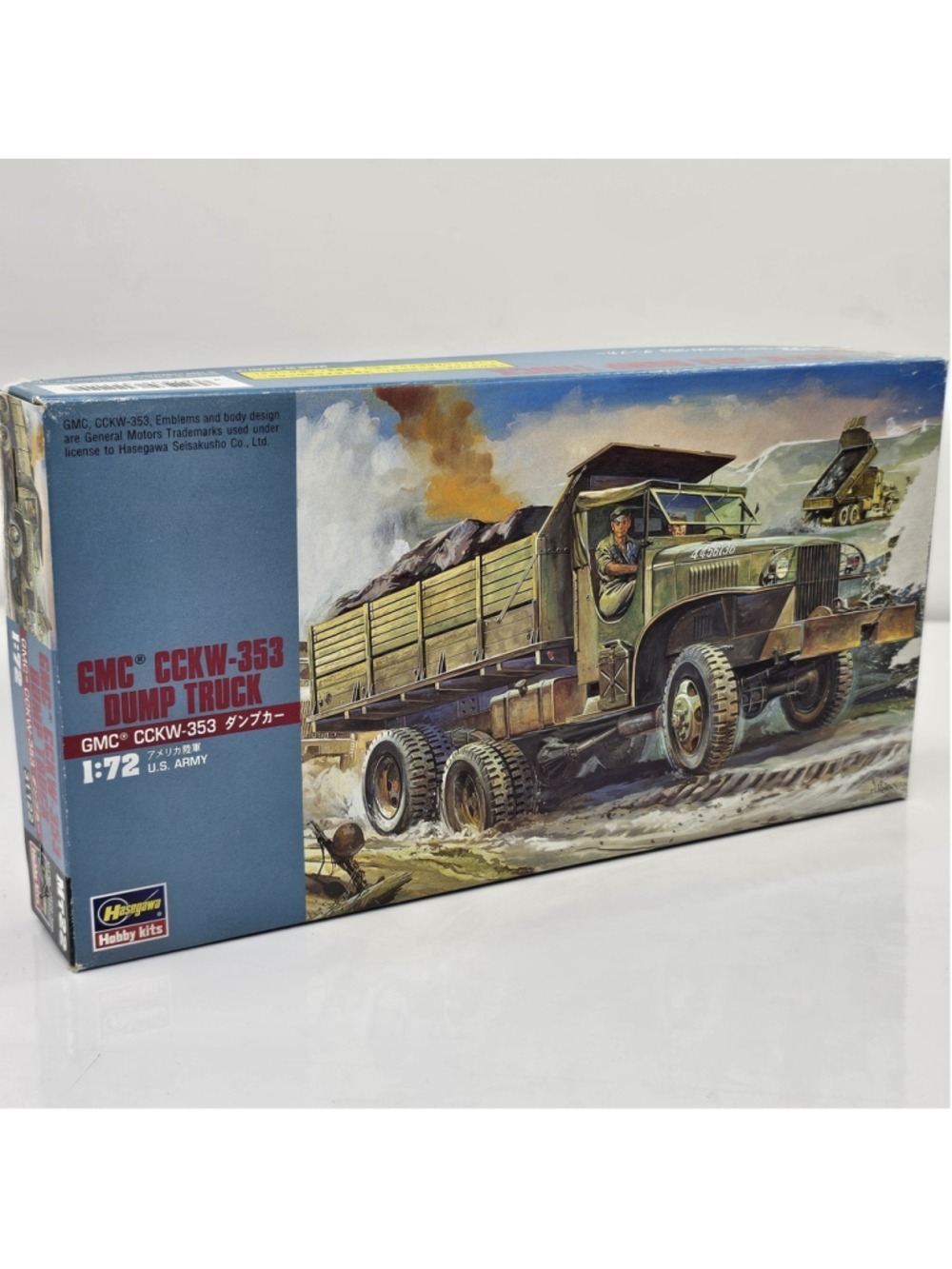 New Hasegawa 1/72 GMC CCKW-353 Dump Truck MT22-500 31122 Model 1999 VTG US ARMY